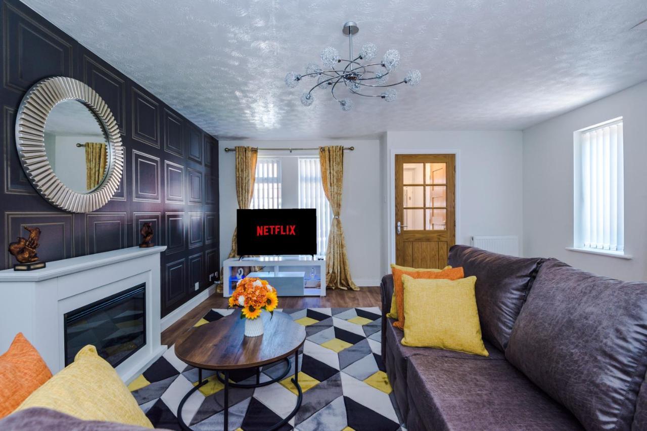 Stylish 4 Bedroom Home Close To Manchester City Centre Екстер'єр фото